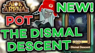 THE DISMAL DESCENT  Peaks of Time Quick Guide Walkthrough 10 AFK ARENA [upl. by Sihtam280]