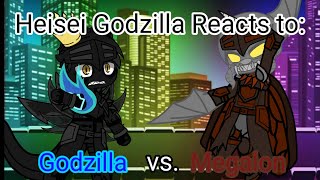 Heisei Godzilla and my Oc react to Godzilla vs Megalon 2023 [upl. by Yerfoeg]