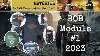 Mon sac dévacuation en 2023 le module 1 [upl. by Poppo]