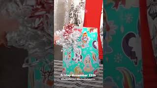 Gift wrapping for Hasbro benefiting Toys For Tots 2021 [upl. by Ecnatsnoc278]