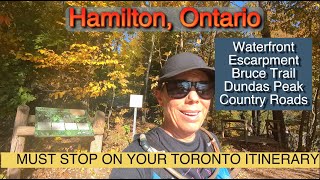 EXPORING CANADAHamiltonOntario is MUST STOP for adventure trails amp views Add to your itinerary [upl. by Nylannej]