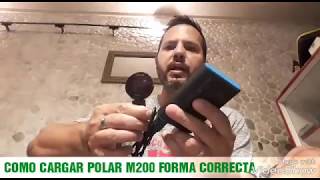 REVIEW POLAR ARGENTINA UNIVERSOGYM COMO CARGAR RELOJ GPS POLAR M200 EN ESPAÑOL FORMA CORRECTA USB [upl. by Hendrix]