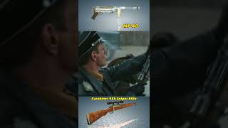 quotusing MP40 strike back NAZI SSquot  WWII Guns ww2 war shorts BloodampGold viral [upl. by Madlin]