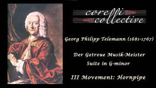 TelemannSuite in Gminor Hornpipe [upl. by Farwell]