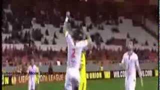 Sevilla vs Maribor 21 All Goals amp Highlights Europa League 27022014 HD [upl. by Gloriane392]