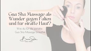 Gua Sha Massage als Wunder gegen Falten und für straffe Haut [upl. by Tega71]