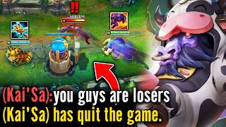 The most BROKEN bot lane in League of Legends WE MADE 2 PEOPLE RAGE QUIT [upl. by Oraneg]