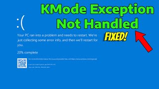 How To Fix KMode Exception Not Handled KMDOE EXCEPTION NOT HANDLED in Windows 11 [upl. by Atnuhs153]