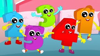 Five Little Babies Numbers Song and Preschool Rhyme for Kids [upl. by Llehsor]