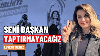 Seni başkan yaptırmayacağız BaşakDemirtaş  Levent Kenez [upl. by Onailerua329]