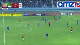 Zambia vs Sierra Leone 32 Goals and Extended Highlights Africa Cup of Nations Qualifiers 2025 [upl. by Nilhtac]