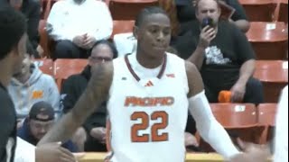 Pacific Mens basketball team cruises to 9265 victory over the Jessup Warriors in home opener [upl. by Autumn]