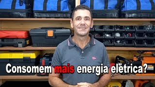 Aparelhos elétricos mais velhos consomem mais energia elétrica [upl. by Clementia]