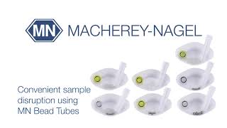 Convenient sample disruption using MN Bead Tubes [upl. by Rramo]