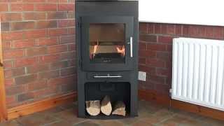 Westfire uniq 18 wood burning stove 80 efficient Defra approved [upl. by Dranyar]