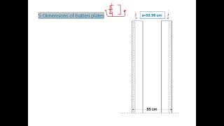 Battened Plates Built Up Columns 2023 [upl. by Weiss552]