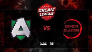 Alliance vs Demon Slayers DreamLeague S12 bo3 game 3 Mael amp Jam [upl. by Aleunamme456]