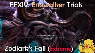 FFXIV The Minstrels Ballad Zodiarks Fall Zodiark Extreme GunbreakerGNB POV [upl. by Pall]