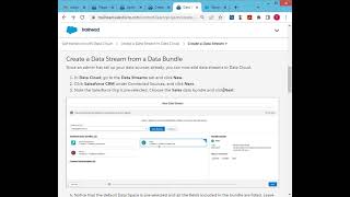 Create a Data Stream [upl. by Bonny720]