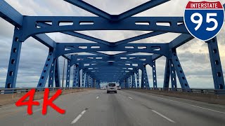 ⁴ᴷ Girard Point Bridge southbound 4K VIDEO [upl. by Nicki140]