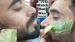 Hard Wax Beans Face Remove Hair Wax ✂️ [upl. by Leonid]