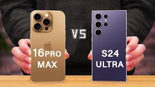 iPhone 16 Pro Max Vs Samsung Galaxy S24 Ultra Specs Review [upl. by Atteve]