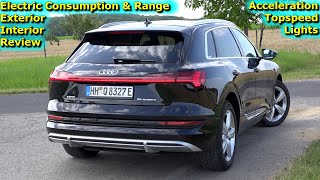 2022 Audi ETron 55 Quattro S Line 408 PS TEST DRIVE [upl. by Jania6]