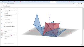 tetraedro – GeoGebra Google Chrome 2024 03 17 22 09 36 [upl. by Audie148]