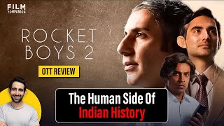 Rocket Boys Season 2 Web Series Review by Suchin  Jim Sarbh Ishwak Singh  Film Companion [upl. by Arras]