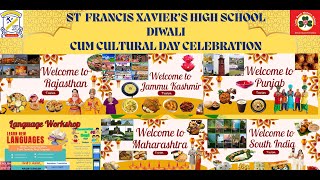 DIWALI amp CULTURAL DAY CELEBRATION 25102024  ST FRANCIS XAVIERS HIGH SCHOOL NAIGAON [upl. by Ila]