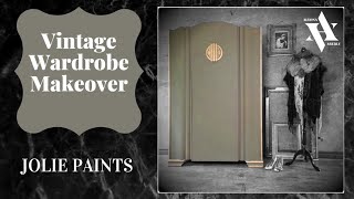 Vintage Wardrobe Makeover  Jolie Paints  Ragging Technique [upl. by Moynahan]