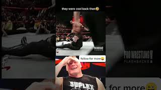 funniest undertaker and the rock moments🤣 therock theundertaker wwe shorts youtubeshorts [upl. by Diad667]