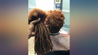 FASHION IDOL 3 Packs Afro Kinkys Bulk Human Hair 14quot14quot14quot LIGHT AUBURN  review [upl. by Sanalda]