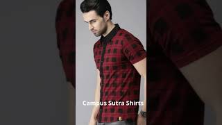 Campus Sutra Men Red amp Black Standard Checked Casual Shirt Campus Sutra Shirts [upl. by Knick]