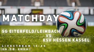 SG EiterfeldLeimbach vs KSV Hessen Kassel [upl. by Bonni617]