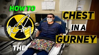 HOW TO XRAY the CHEST in a gurney  AP  Lateral  Portable  radiology program  positioning [upl. by Germaine833]