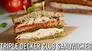 The Ultimate Triple Decker Club Sandwich [upl. by Airdnaz]