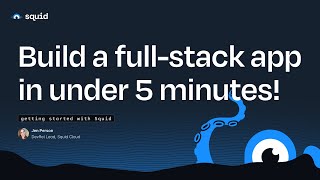 Build a fullstack app in under 5 minutes [upl. by Einnaj]