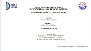 TRABAJO FINAL SENSOR MQ2 MICROPYTHON  SISTEMAS PROGRAMABLES [upl. by Coheman]