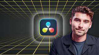 How To Make 3D GRID Background Like Iman Gadzhi in Davinci Resolve [upl. by Eikcor]