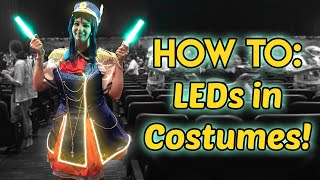 How to Light Up Your Cosplay with LEDs A Happy Party Train Tutorial Love Live [upl. by Natloz]