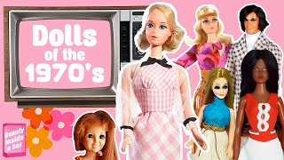 Dolls of the 1970s Barbie Dawn amp More [upl. by Aisatnaf]