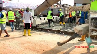 CONSTRUCTION WORK GOING ON AT SAPELE ROAD  Benin city [upl. by Stormie710]