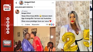 Bet Set Actu Buzz  Guigui raillée par les internautes sur son son âge  Me Elhadji Diouf [upl. by Caritta]