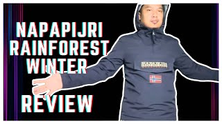 NAPAPIJRI RAINFOREST WINTER NAVY REVIEW [upl. by Arezzini]