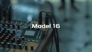 TASCAM Model 16  The MultiTrack Live Recording Console [upl. by Nnaeitak]