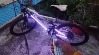 My Bicycle Led Strip Installation [upl. by Nitsa]