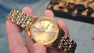 OLEVS Luxury Gold Watch REVIEW Total TRASH or TREASURE You Decide Affordable Budget Friendly [upl. by Cia]