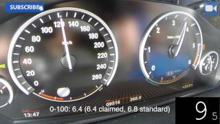 BMW X5 F15 30d Kelleners TUNED 302 HP GREAT 0212 kmh Acceleration [upl. by Riess]