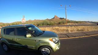 Shea Blvd through Fountain Hills Arizona and SR 87 Beeline Highway south GX031613 [upl. by Shishko]